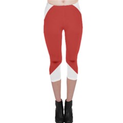 Heart Capri Leggings 