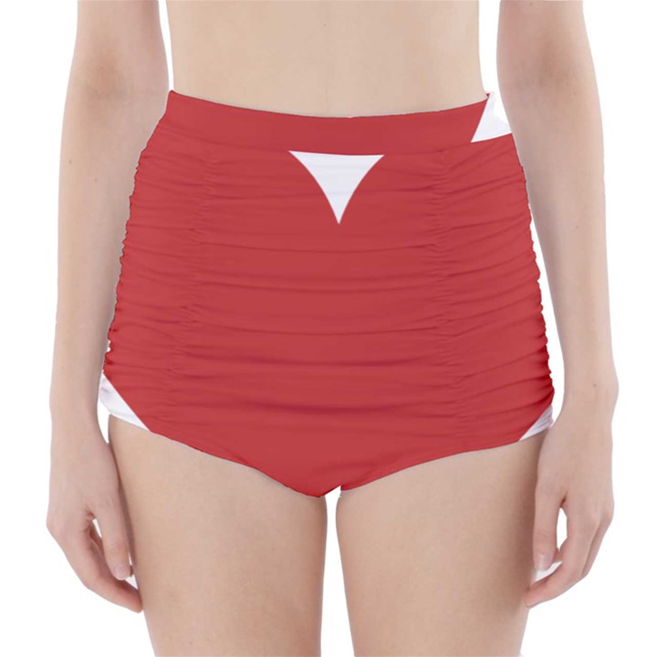 Heart High-Waisted Bikini Bottoms