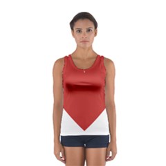 Heart Sport Tank Top  by Lovemore