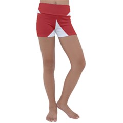 Heart Kids  Lightweight Velour Yoga Shorts by Lovemore