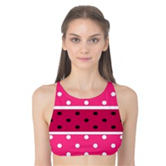 Polka Dots Two Times 2 Black Tank Bikini Top by impacteesstreetwearten