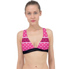 Polka Dots Two Times 2 Black Classic Banded Bikini Top by impacteesstreetwearten