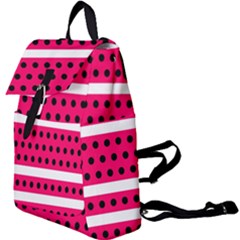 Polka Dots Two Times 3 Black Buckle Everyday Backpack by impacteesstreetwearten