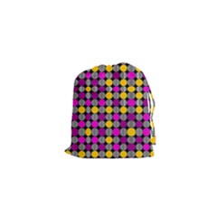 Polka Dots Two Times 4 Black Drawstring Pouch (xs) by impacteesstreetwearten