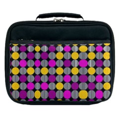 Polka Dots Two Times 4 Black Lunch Bag by impacteesstreetwearten