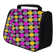 Polka Dots Two Times 4 Black Full Print Travel Pouch (small) by impacteesstreetwearten