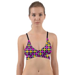 Polka Dots Two Times 4 Black Wrap Around Bikini Top by impacteesstreetwearten