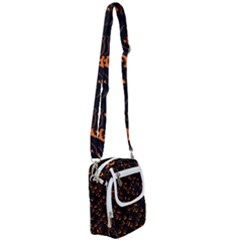 Jack O Lanterns Shoulder Strap Belt Bag by bloomingvinedesign