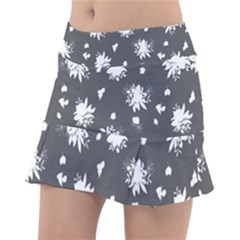 Silhouette Floral Tennis Skirt/ Skort