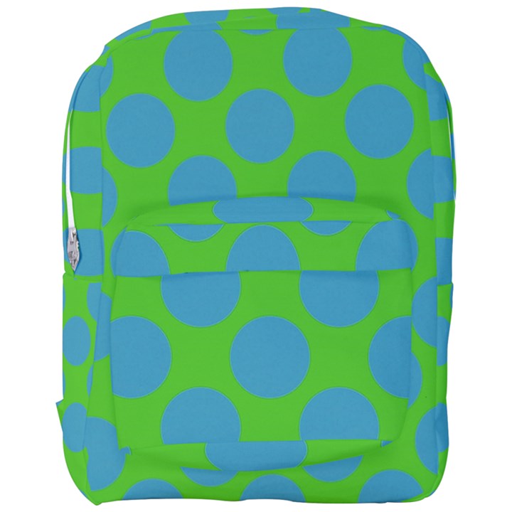 Polka Dots Two Times 6 Full Print Backpack