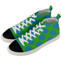 Polka Dots Two Times 6 Men s Mid-Top Canvas Sneakers View2