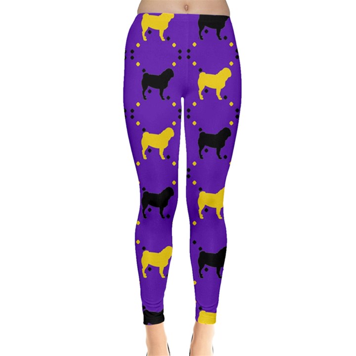 Elegant Pugs Leggings 