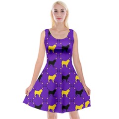 Elegant Pugs Reversible Velvet Sleeveless Dress by ElegantGP