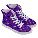 Elegant Pugs Women s Hi-Top Skate Sneakers View3