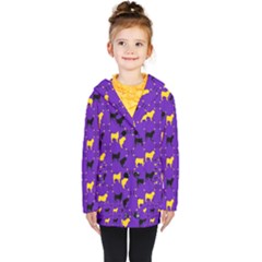 Rfg Kids  Double Breasted Button Coat by ElegantGP