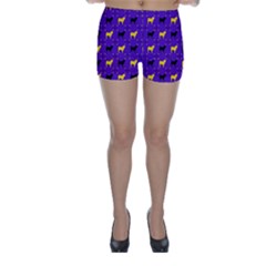 Elegant Pugs Skinny Shorts by ElegantGP