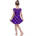 Elegant pugs Kids  Cap Sleeve Dress View2