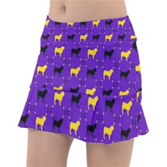 Elegant Pugs Tennis Skirt by ElegantGP