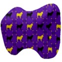 Elegant pugs Head Support Cushion View4