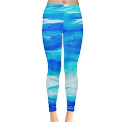 Sky 1 1 Leggings  by bestdesignintheworld