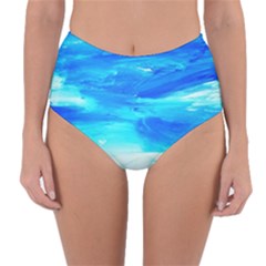 Sky 1 1 Reversible High-waist Bikini Bottoms by bestdesignintheworld