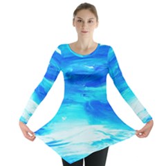 Sky 1 1 Long Sleeve Tunic  by bestdesignintheworld