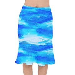 Sky 1 1 Short Mermaid Skirt by bestdesignintheworld