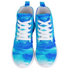 Sky 1 1 Women s Lightweight High Top Sneakers by bestdesignintheworld