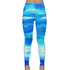 Sky 1 1 Lightweight Velour Classic Yoga Leggings by bestdesignintheworld