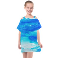 Sky 1 1 Kids  One Piece Chiffon Dress by bestdesignintheworld