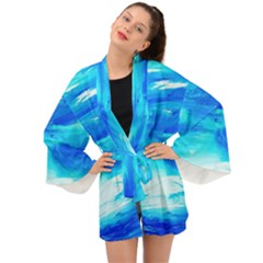 Sky 1 1 Long Sleeve Kimono by bestdesignintheworld