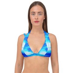 Sky 1 1 Double Strap Halter Bikini Top