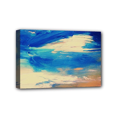 Skydiving 1 1 Mini Canvas 6  X 4  (stretched) by bestdesignintheworld