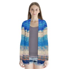 Skydiving 1 1 Drape Collar Cardigan by bestdesignintheworld