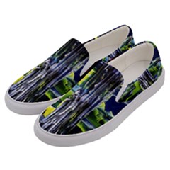 Between Two Moons 7 Men s Canvas Slip Ons by bestdesignintheworld