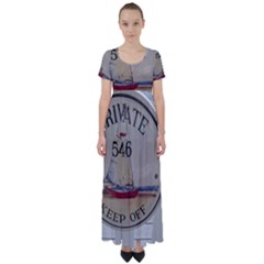 Balboa 1 1 High Waist Short Sleeve Maxi Dress