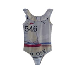 Balboa 1 1 Kids  Frill Swimsuit