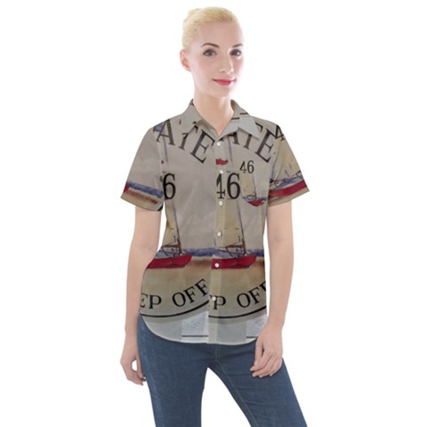 Balboa 1 1 Women s Short Sleeve Pocket Shirt by bestdesignintheworld