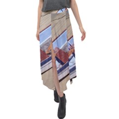 Balboa 1 2 Velour Split Maxi Skirt by bestdesignintheworld