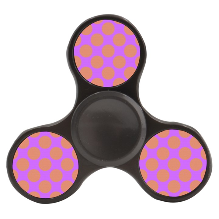 Polka Dots Two Times 7 Finger Spinner