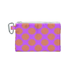 Polka Dots Two Times 7 Canvas Cosmetic Bag (small) by impacteesstreetwearten