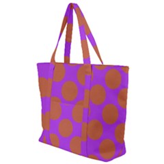 Polka Dots Two Times 7 Zip Up Canvas Bag by impacteesstreetwearten