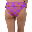 Polka Dots Two Times 7 Frill Bikini Bottom View2