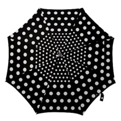 Polka Dots Two Times 11 Black Hook Handle Umbrellas (large) by impacteesstreetwearten