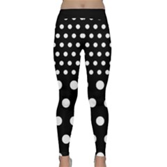 Polka Dots Two Times 11 Black Classic Yoga Leggings by impacteesstreetwearten