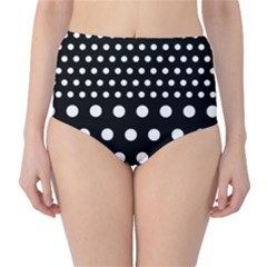 Polka Dots Two Times 11 Black Classic High-waist Bikini Bottoms by impacteesstreetwearten