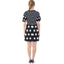 Polka Dots Two Times 11 Black Sixties Short Sleeve Mini Dress View2