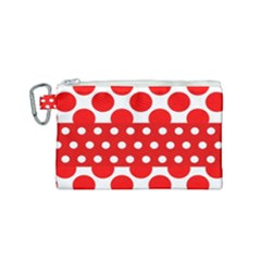 Polka Dots Two Times 9 Canvas Cosmetic Bag (small) by impacteesstreetwearten