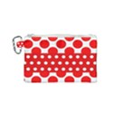 Polka Dots Two Times 9 Canvas Cosmetic Bag (Small) View1