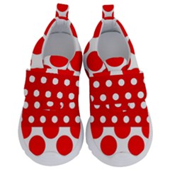 Polka Dots Two Times 9 Kids  Velcro No Lace Shoes by impacteesstreetwearten